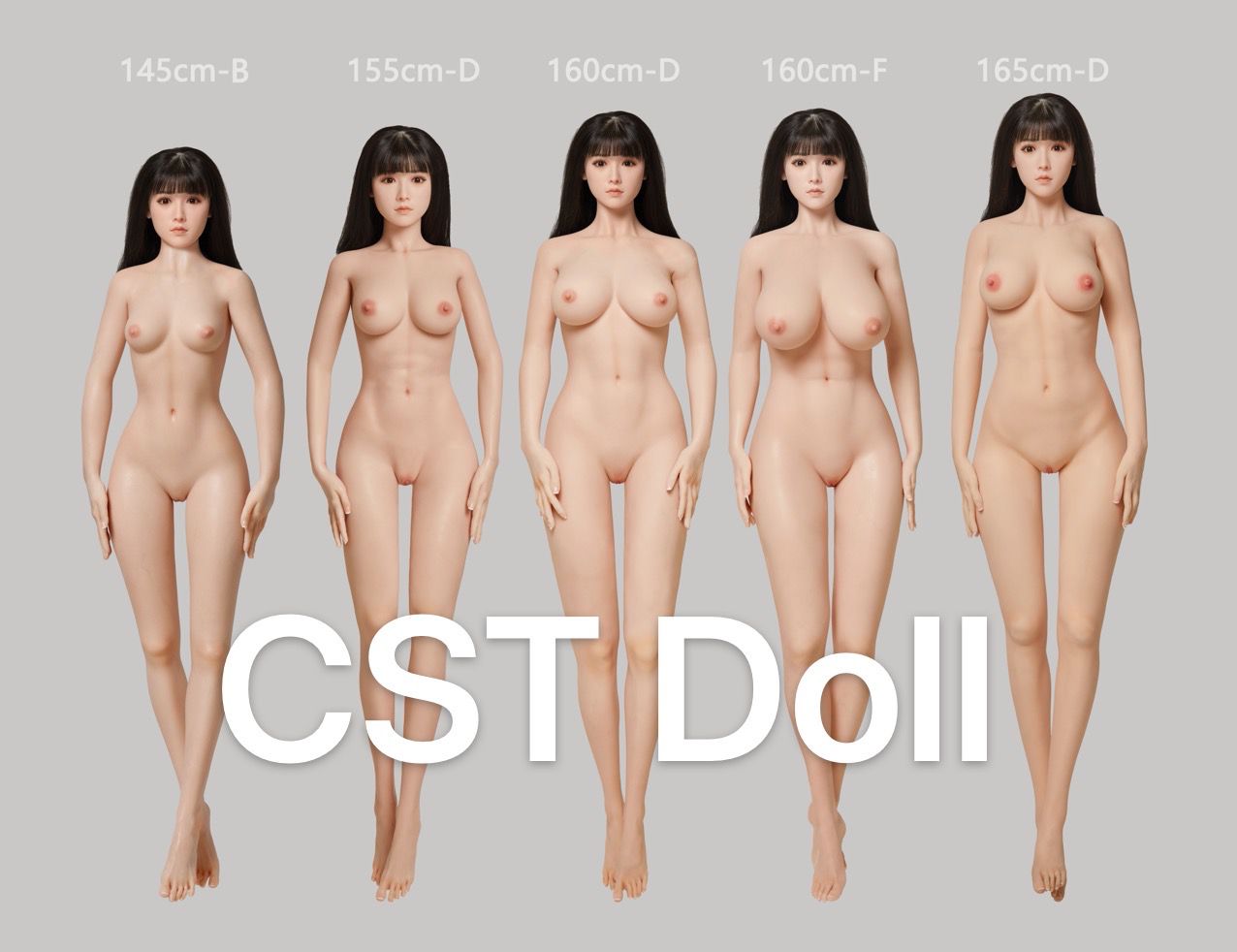 CSTDoll : La ligne de corps de love doll en silicone